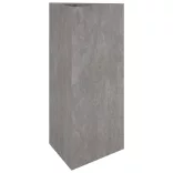 corten acél kerti növénytartó 40x34,5x75 cm