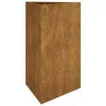 corten acél kerti növénytartó 50x43x75 cm