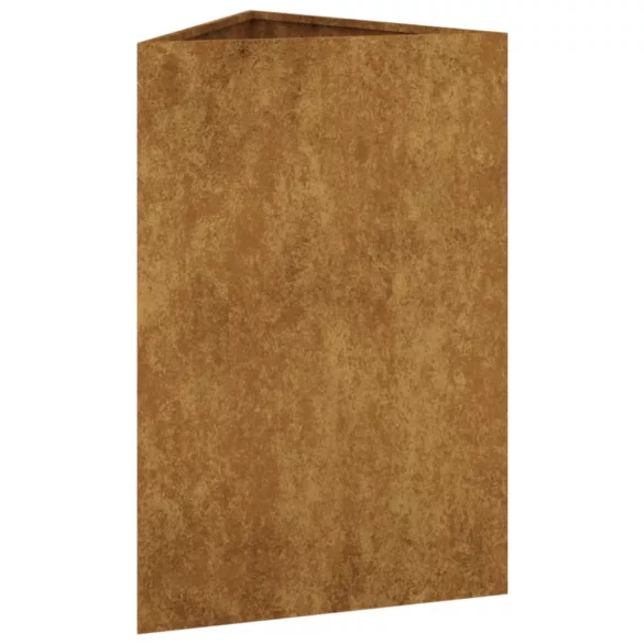 corten acél kerti növénytartó 50x43x75 cm
