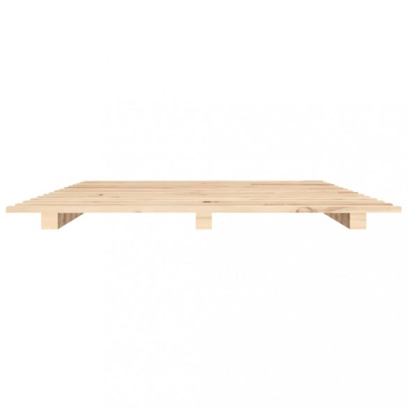 tömör fenyőfa ágykeret 120 x 200 cm