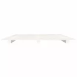 fehér tömör fenyőfa ágykeret 120 x 200 cm