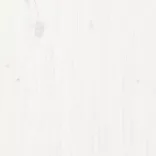 fehér tömör fenyőfa ágykeret 150 x 200 cm