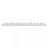 fehér tömör fenyőfa ágykeret 135 x 190 cm