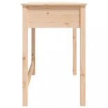 tömör fenyőfa íróasztal fiókokkal 100 x 50 x 78 cm