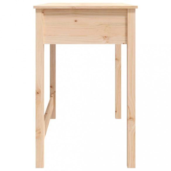 tömör fenyőfa íróasztal fiókokkal 100 x 50 x 78 cm