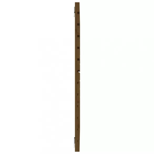 mézbarna tömör fenyőfa fali fejtámla 96 x 3 x 91,5 cm