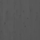 szürke tömör fenyőfa fali fejtámla 146 x 3 x 91,5 cm