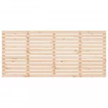 tömör fenyőfa fali fejtámla 156 x 3 x 91,5 cm