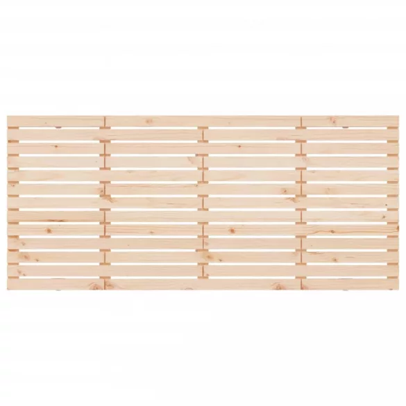 tömör fenyőfa fali fejtámla 156 x 3 x 91,5 cm
