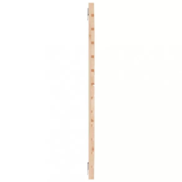 tömör fenyőfa fali fejtámla 81 x 3 x 91,5 cm