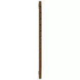mézbarna tömör fenyőfa fali fejtámla 81 x 3 x 91,5 cm