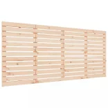 tömör fenyőfa fali fejtámla 186 x 3 x 91,5 cm