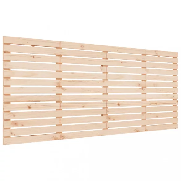 tömör fenyőfa fali fejtámla 186 x 3 x 91,5 cm