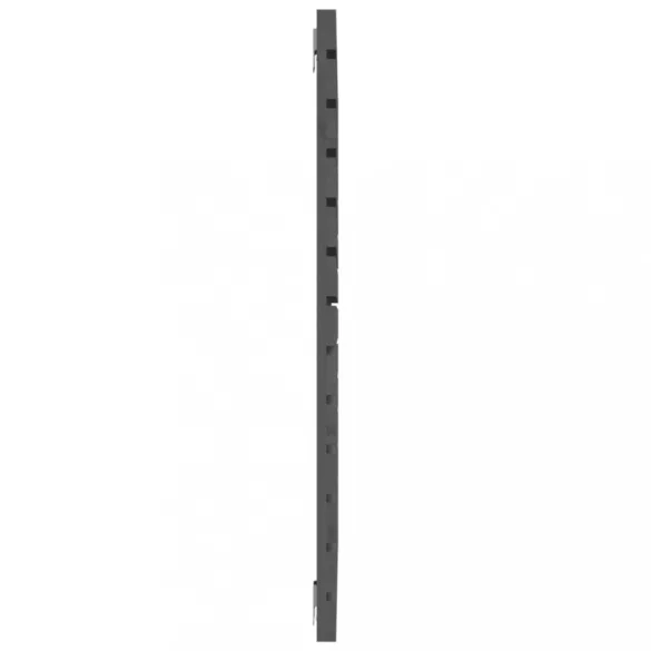 szürke tömör fenyőfa fali fejtámla 141 x 3 x 91,5 cm