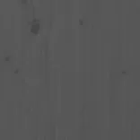 szürke tömör fenyőfa fali fejtámla 126 x 3 x 63 cm