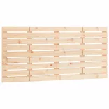 tömör fenyőfa fali fejtámla 146 x 3 x 63 cm