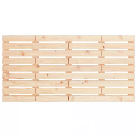 tömör fenyőfa fali fejtámla 146 x 3 x 63 cm