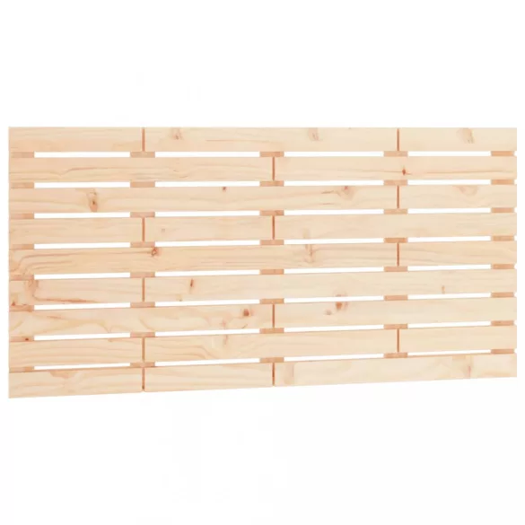 tömör fenyőfa fali fejtámla 156x3x63 cm