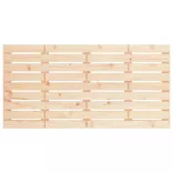 tömör fenyőfa fali fejtámla 156x3x63 cm