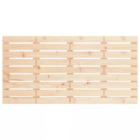 tömör fenyőfa fali fejtámla 156x3x63 cm