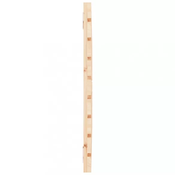 tömör fenyőfa fali fejtámla 81x3x63 cm
