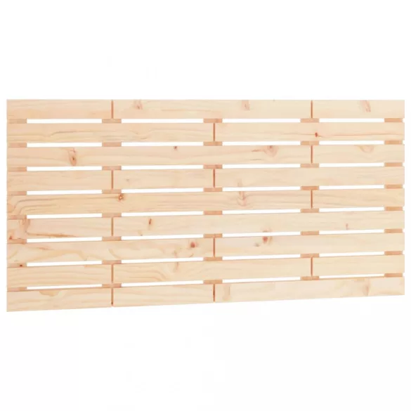 tömör fenyőfa fali fejtámla 141x3x63 cm