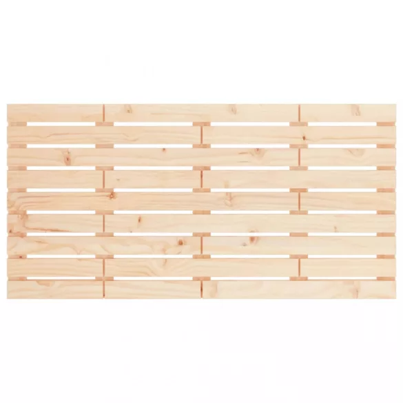 tömör fenyőfa fali fejtámla 141x3x63 cm