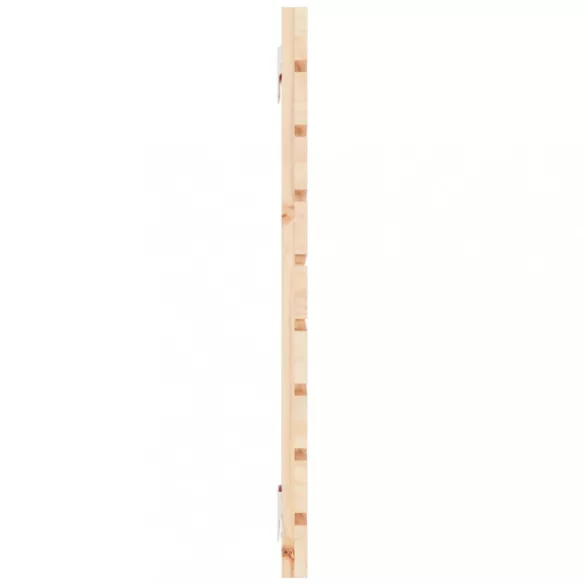 tömör fenyőfa fali fejtámla 141x3x63 cm