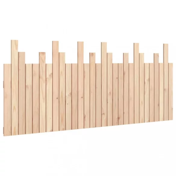 tömör fenyőfa fali fejtámla 185x3x80 cm