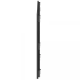 szürke tömör fenyőfa fali fejtámla 147 x 3 x 60 cm