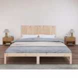 tömör fenyőfa fali fejtámla 185 x 3 x 60 cm