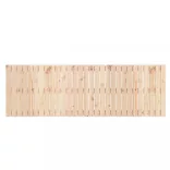 tömör fenyőfa fali fejtámla 185 x 3 x 60 cm