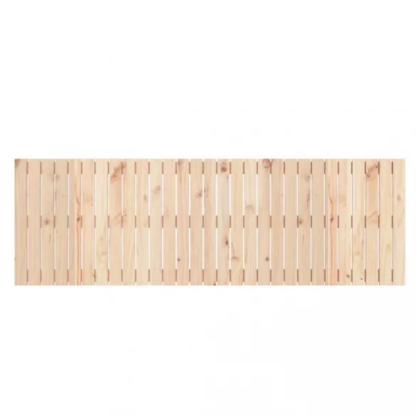 tömör fenyőfa fali fejtámla 185 x 3 x 60 cm