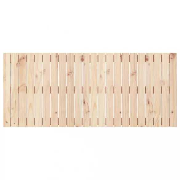 tömör fenyőfa fali fejtámla 140x3x60 cm