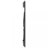 szürke tömör fenyőfa fali fejtámla 140x3x60 cm