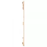 tömör fenyőfa fali fejtámla 95,5 x 3 x 90 cm