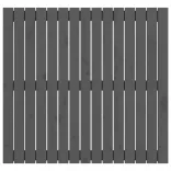 szürke tömör fenyőfa fali fejtámla 95,5 x 3 x 90 cm