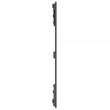 szürke tömör fenyőfa fali fejtámla 127,5 x 3 x 90 cm