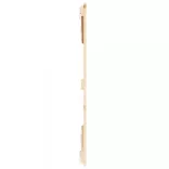 tömör fenyőfa fali fejtámla 159,5x3x90 cm