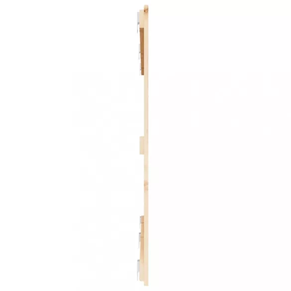 tömör fenyőfa fali fejtámla 159,5x3x90 cm