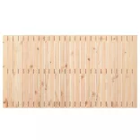 tömör fenyőfa fali fejtámla 166x3x90 cm