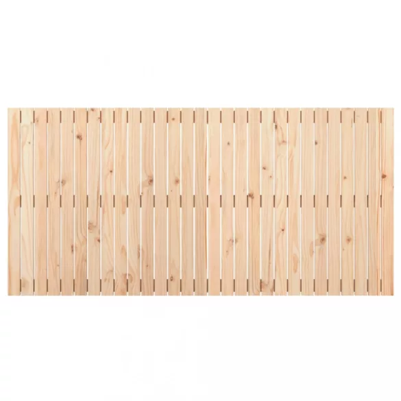 tömör fenyőfa fali fejtámla 185x3x90 cm