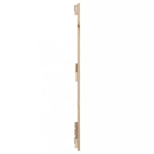 tömör fenyőfa fali fejtámla 185x3x90 cm