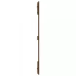 mézbarna tömör fenyőfa fali fejtámla 108 x 3 x 110 cm