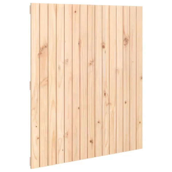 tömör fenyőfa fali fejtámla 95,5x3x110 cm