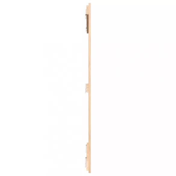tömör fenyőfa fali fejtámla 95,5x3x110 cm