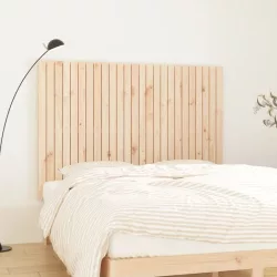 tömör fenyőfa fali fejtámla 159,5x3x110 cm
