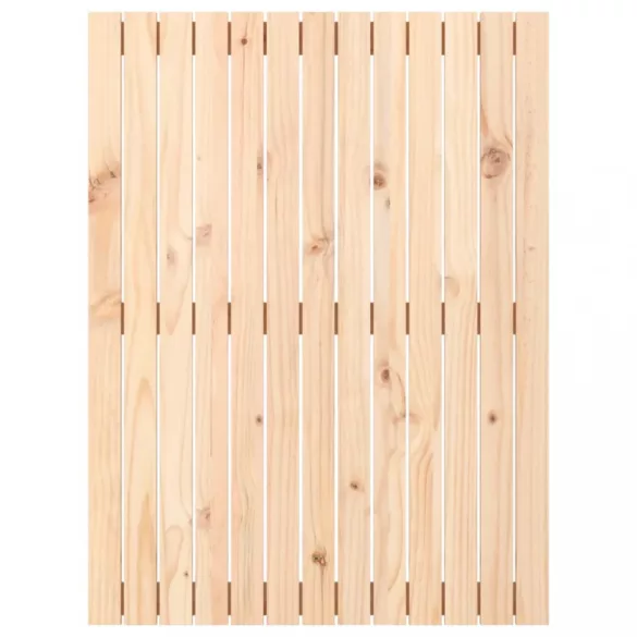 tömör fenyőfa fali fejtámla 82,5 x 3 x 110 cm