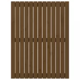 mézbarna tömör fenyőfa fali fejtámla 82,5 x 3 x 110 cm
