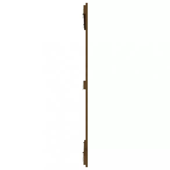 mézbarna tömör fenyőfa fali fejtámla 82,5 x 3 x 110 cm